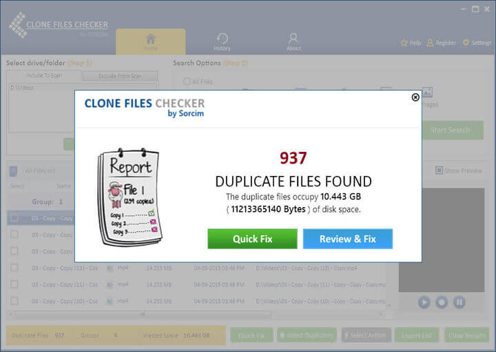 Clone Files Checker – 重复文件查找工具丨反斗限免