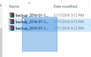 Backup-Files